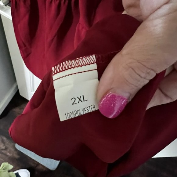 NWT - Amazon - Burgundy Dress - Size 2xl - Never Worn!! - Picture 3 of 7